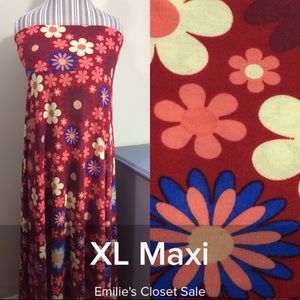EUC LuLaRoe Maxi Skirt